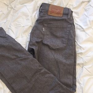 Levi’s 511 grey jeans